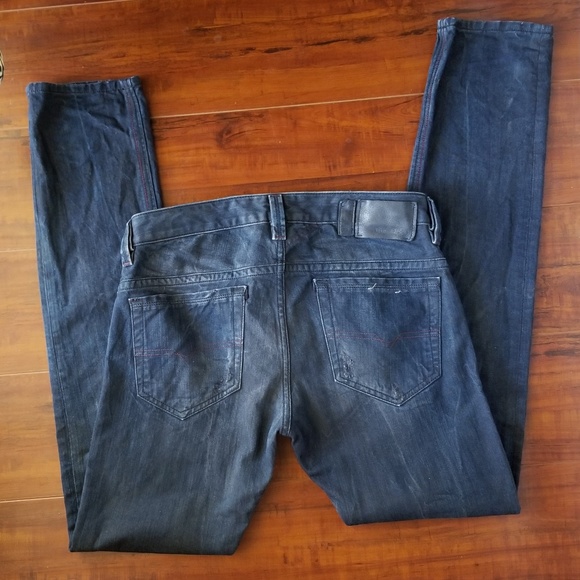 Men's Diesel Thavar 30 32 Jeans - Picture 2 of 3